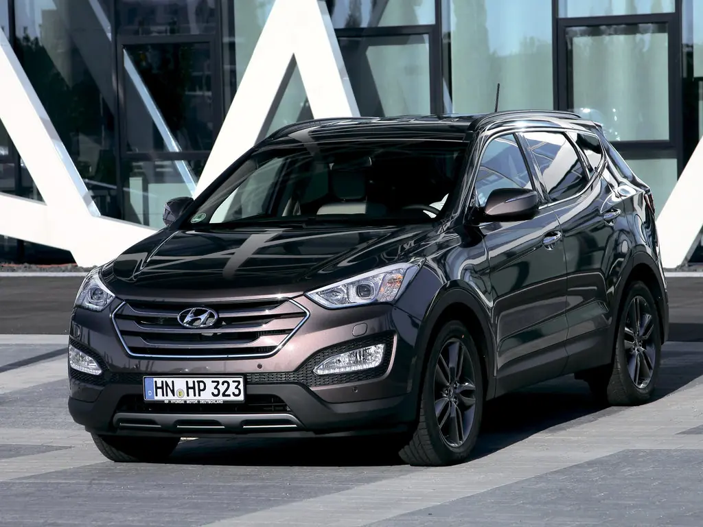 Hyundai Santa Fe (DM) 3 поколение, джип/suv 5 дв. (08.2012 - 02.2016)